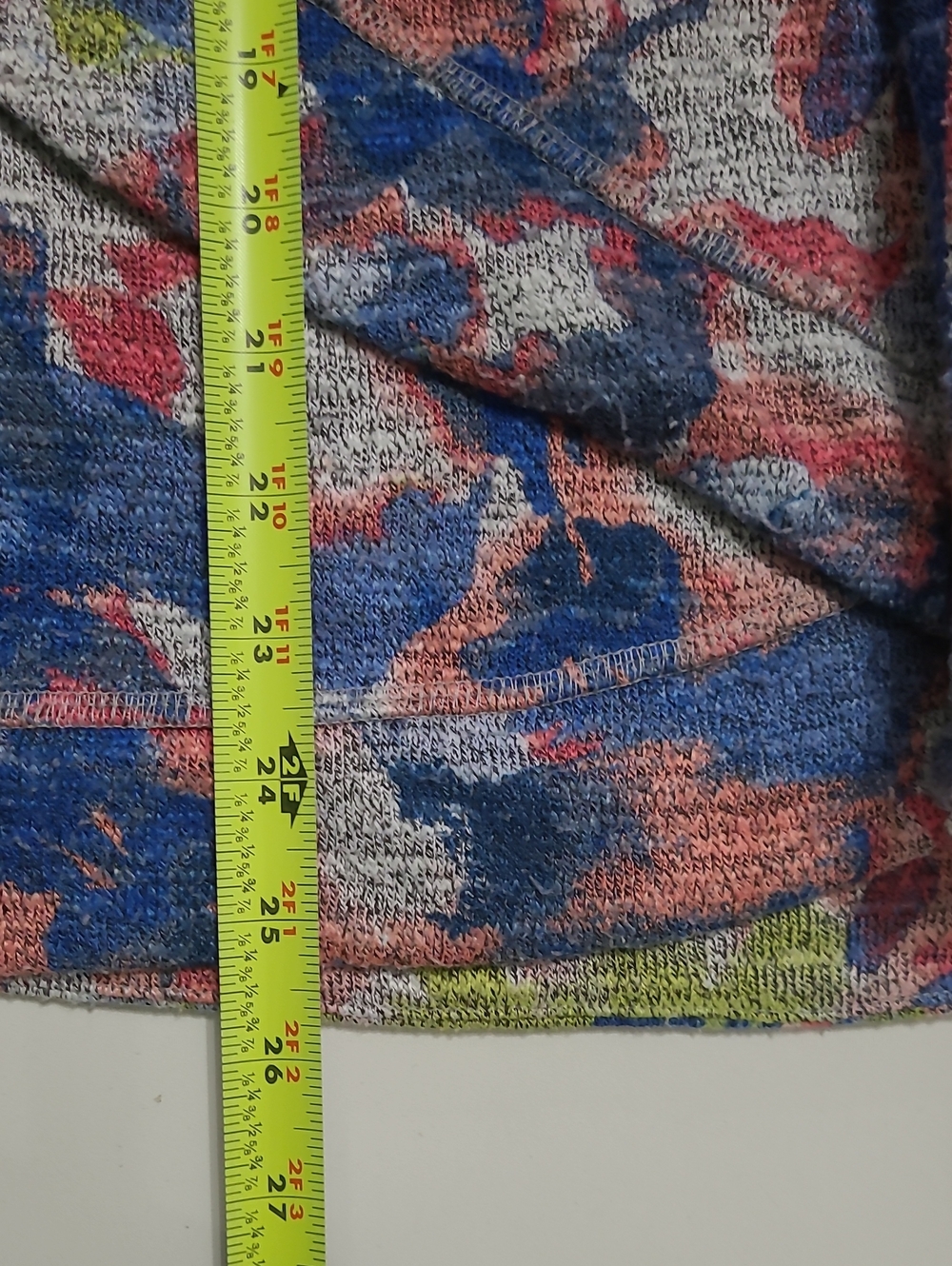 Ruby Rd Colorful Abstract Patterned Crewneck Top size Large - Picture 6 of 6